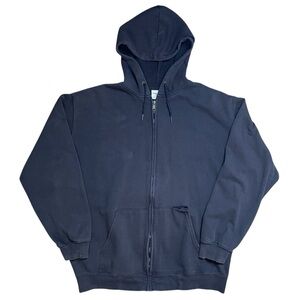 Carhartt Hoodie Mens XL Full Zip Discontinued K500 Faded Distressed Grunge 90s